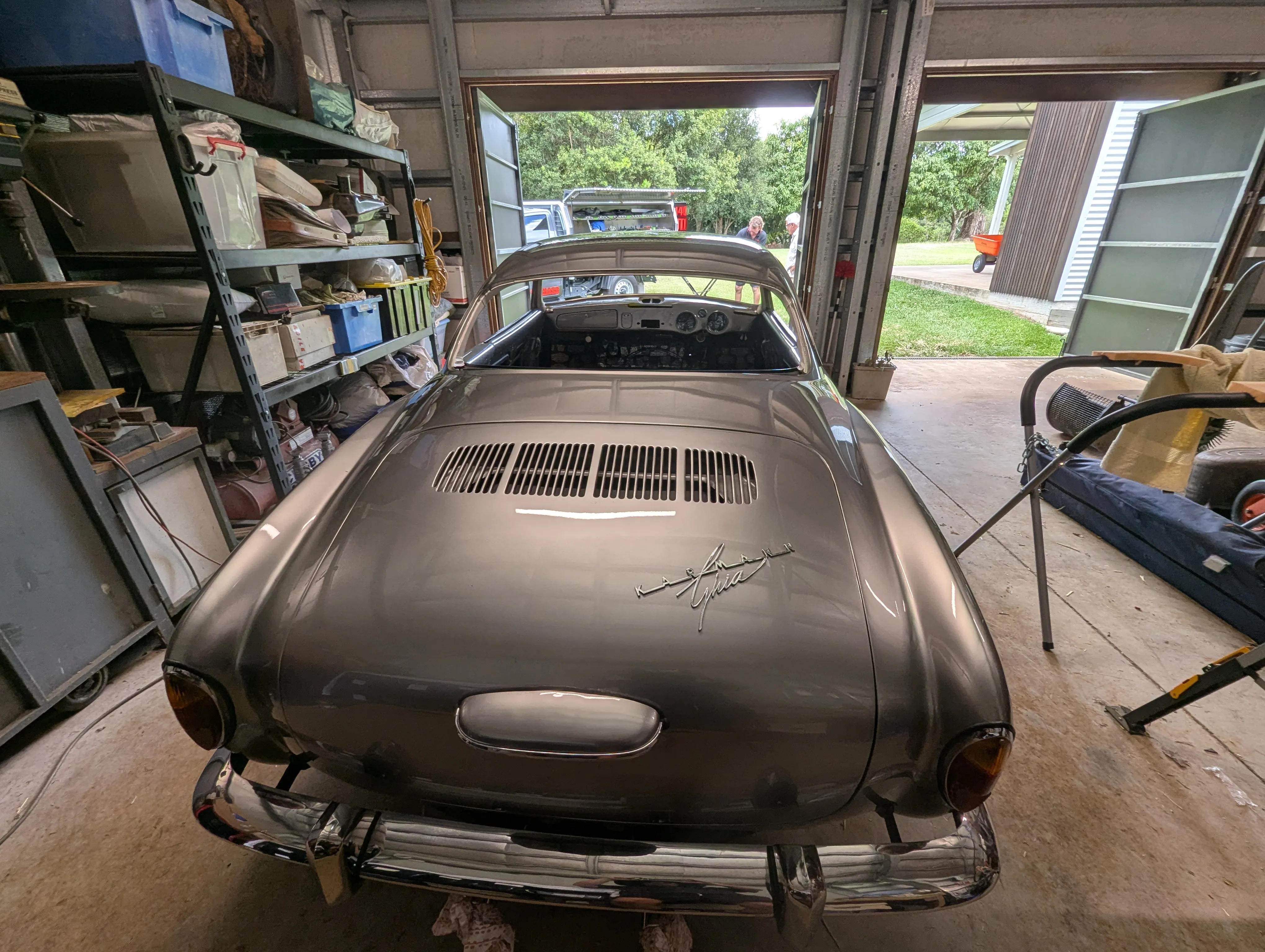 Vintage Volkswagen Karmann Ghia windscreen replacement