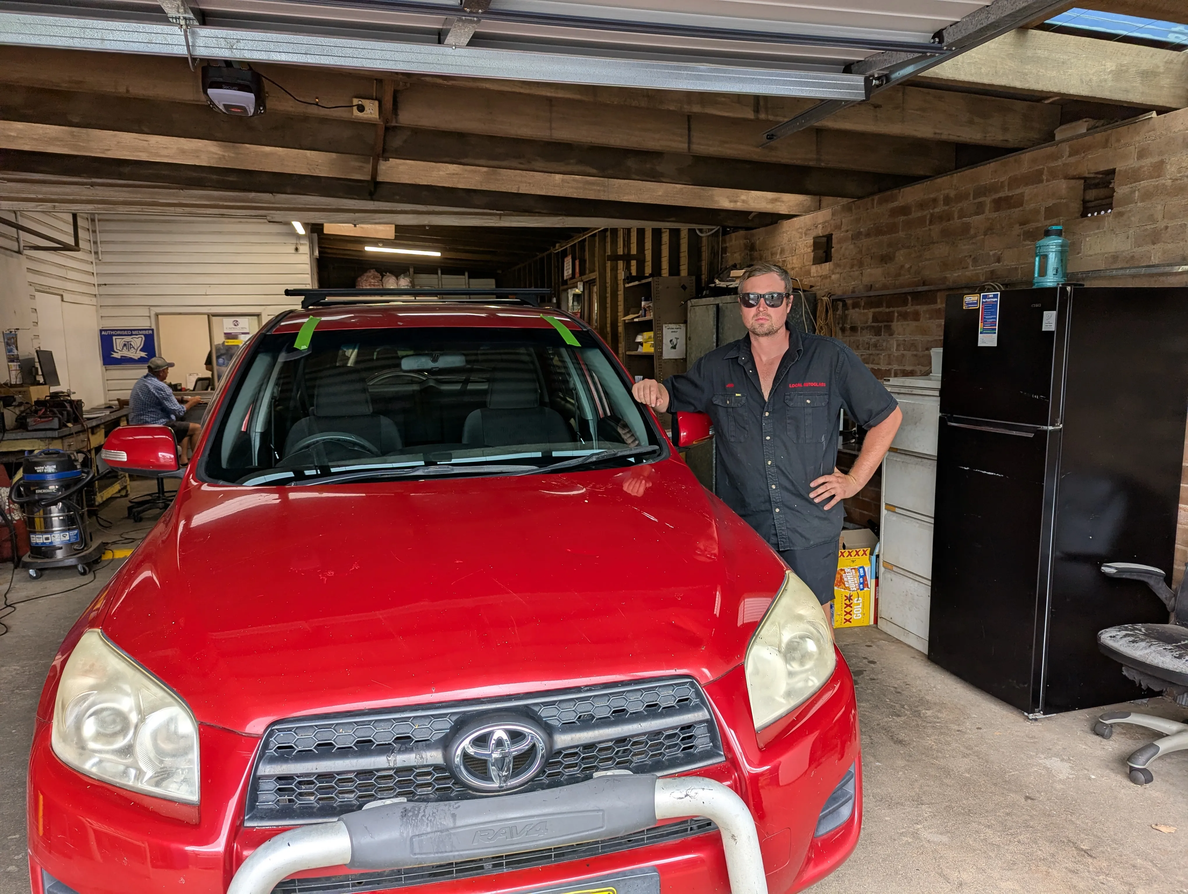 Toyota RAV4 hail damage windscreen replacement