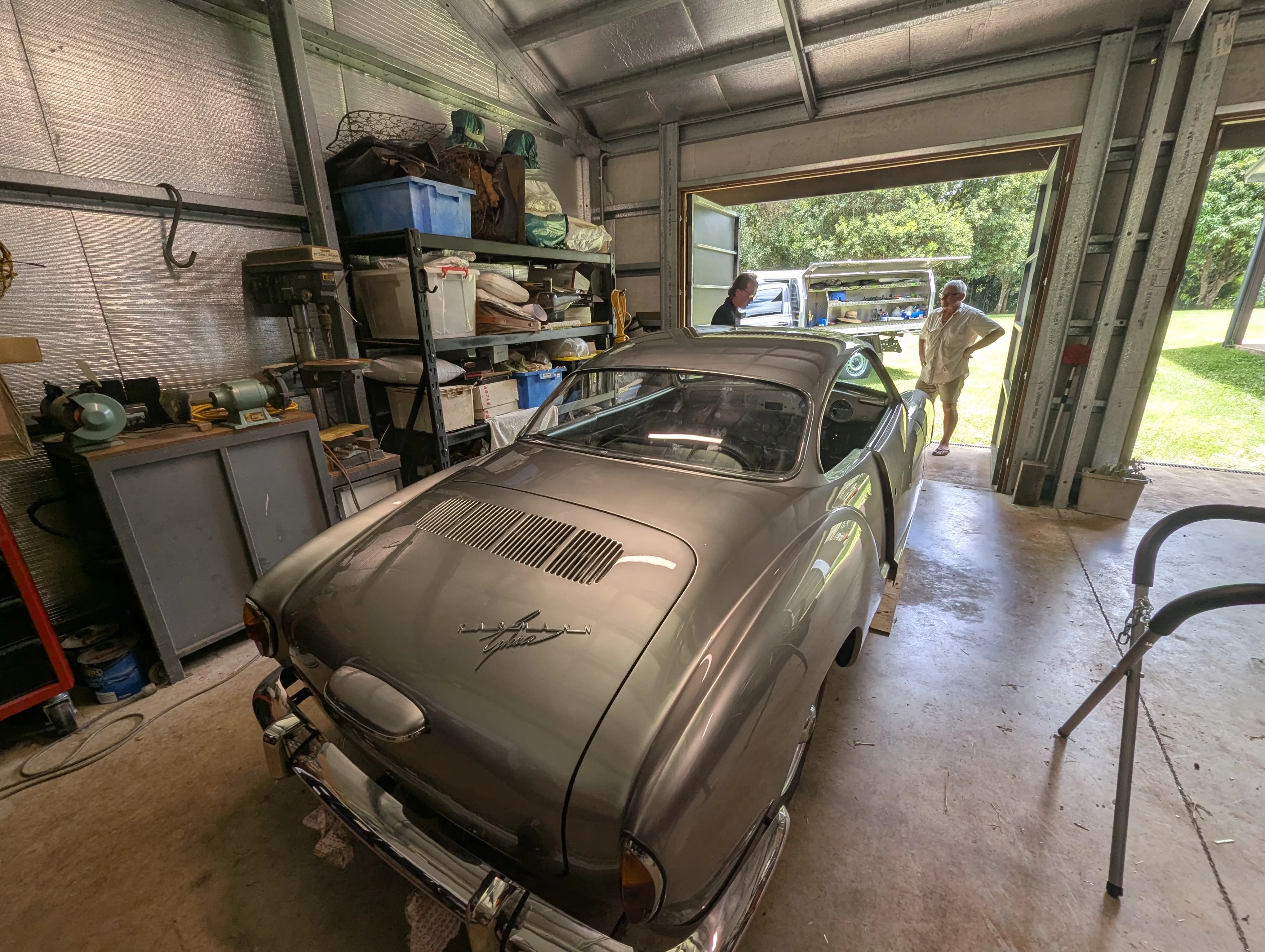 Vintage Volkswagen Karmann Ghia windscreen replacement